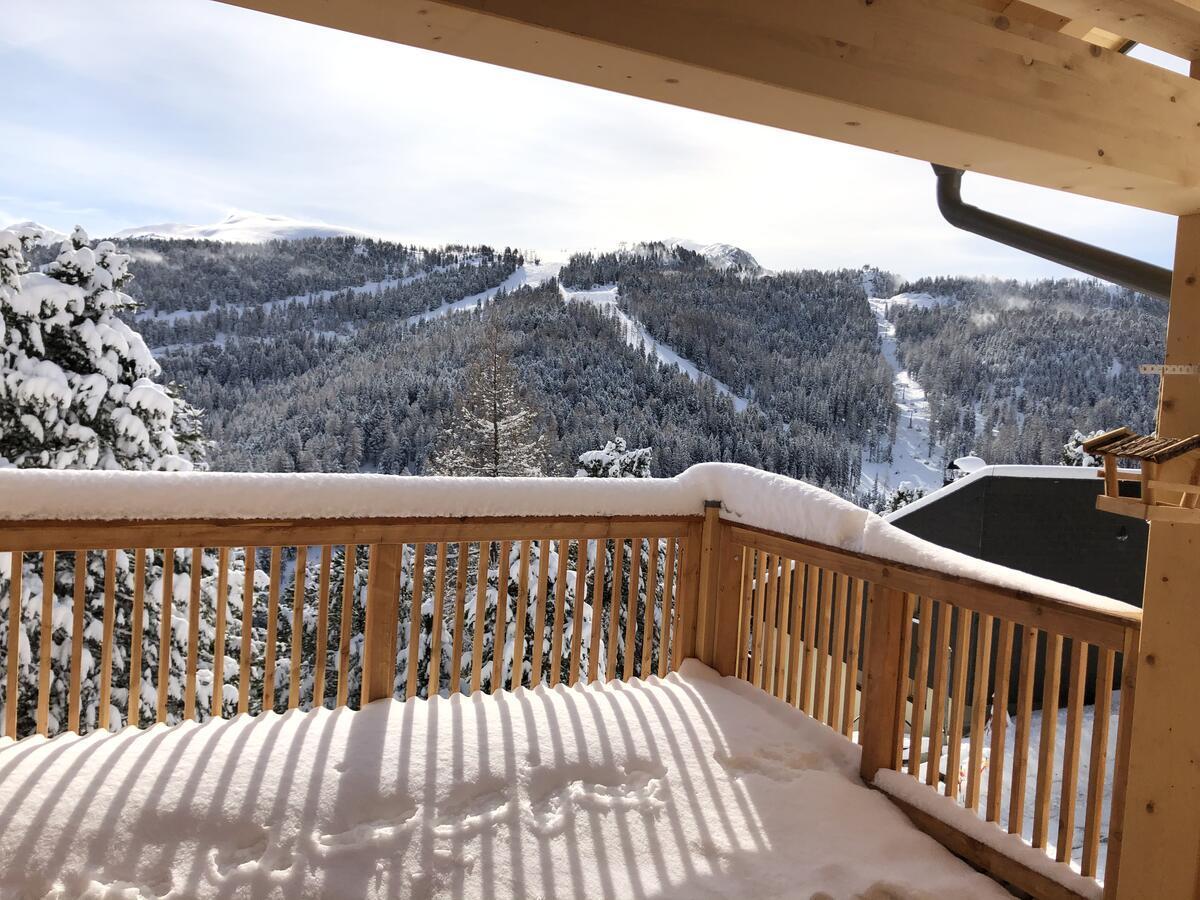 Auszeit Ferienhaus Fur 6 Personen ,Mit Grosser Terrasse Und Panoramablick, Turracher Hohe -A1 Haus 436 A Links- المظهر الخارجي الصورة