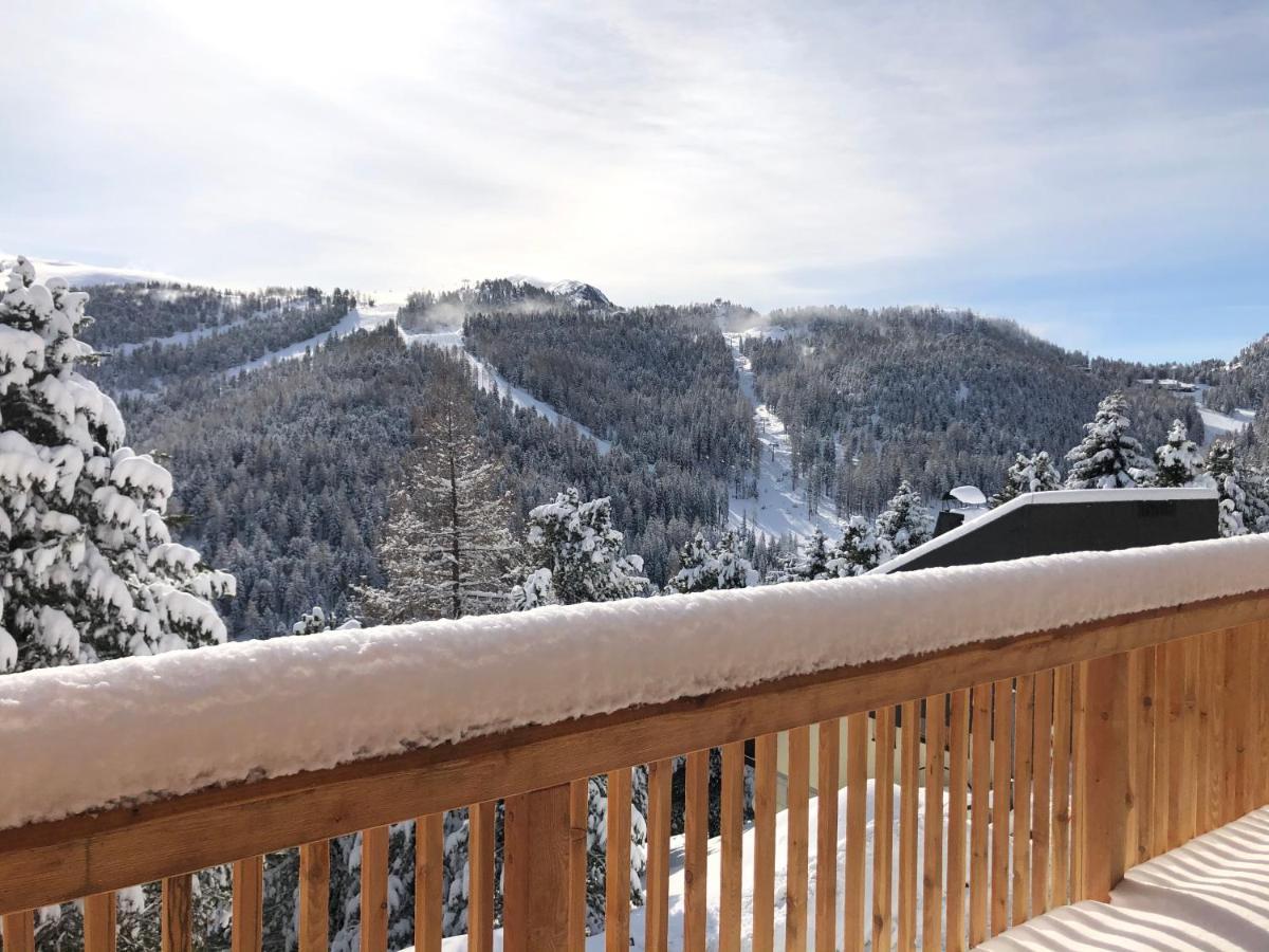 Auszeit Ferienhaus Fur 6 Personen ,Mit Grosser Terrasse Und Panoramablick, Turracher Hohe -A1 Haus 436 A Links- المظهر الخارجي الصورة