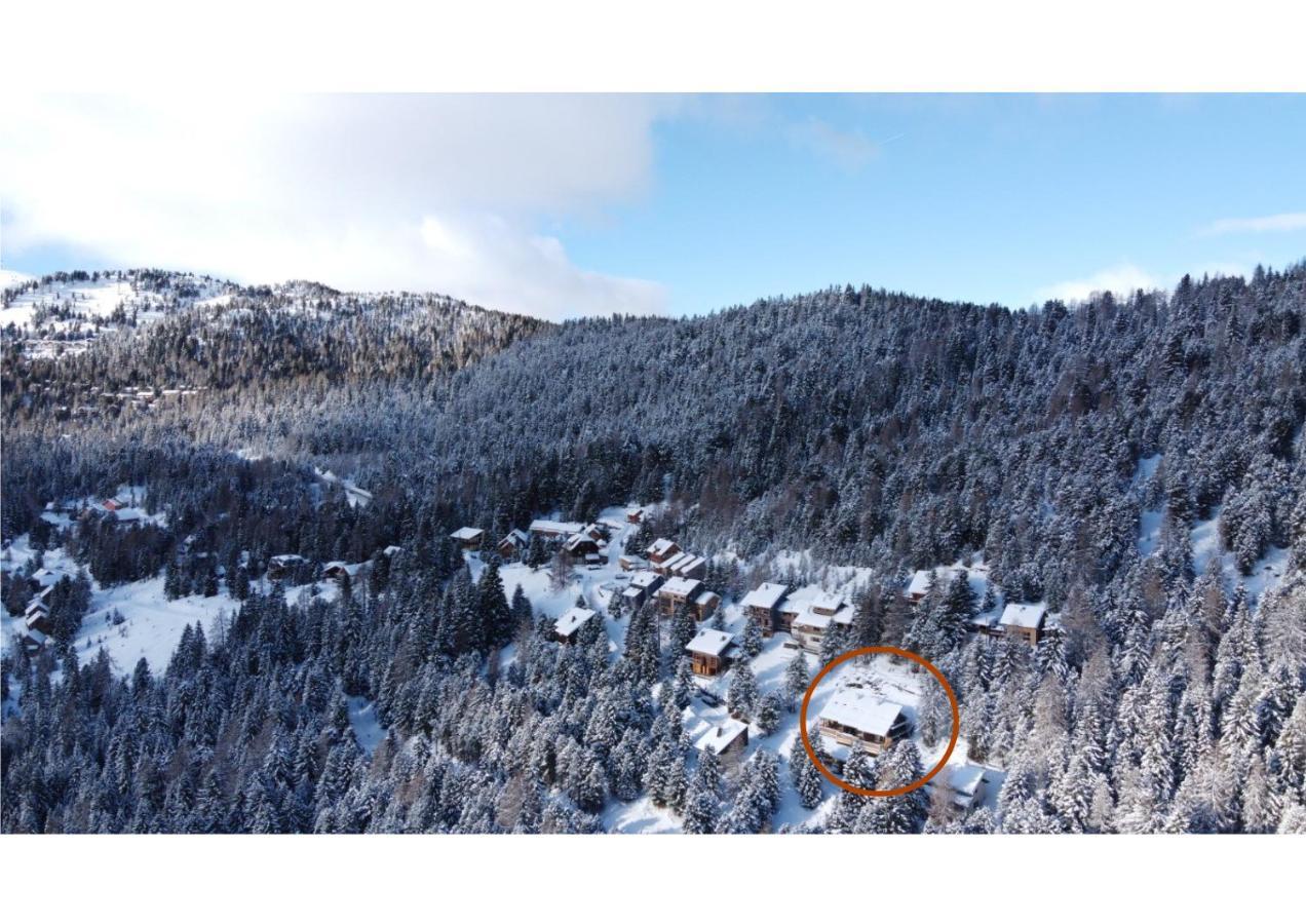 Auszeit Ferienhaus Fur 6 Personen ,Mit Grosser Terrasse Und Panoramablick, Turracher Hohe -A1 Haus 436 A Links- المظهر الخارجي الصورة