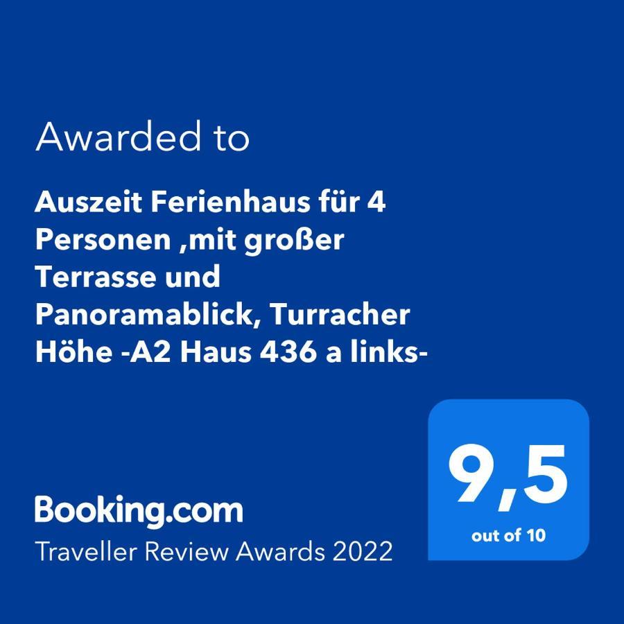 Auszeit Ferienhaus Fur 6 Personen ,Mit Grosser Terrasse Und Panoramablick, Turracher Hohe -A1 Haus 436 A Links- المظهر الخارجي الصورة